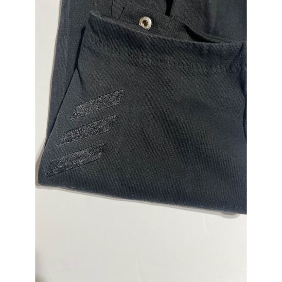 Adidas Men's Black Tear Away Snap Pants XLT - Picture 2 of 6